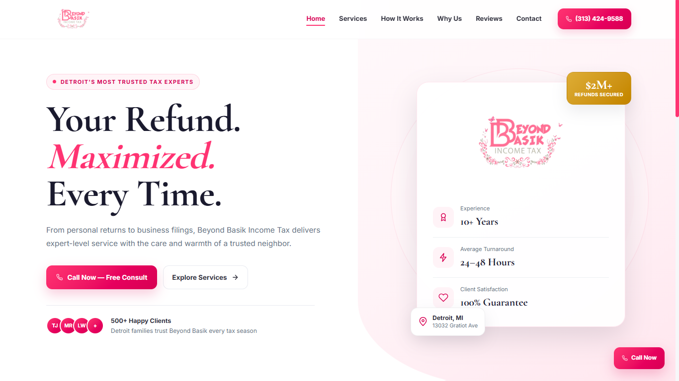 Beyond Basik application preview